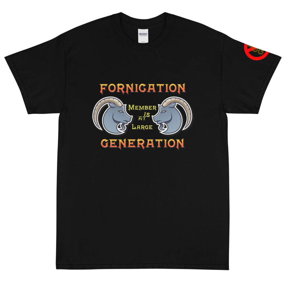 Fornication Generation - Dark Shirt Design