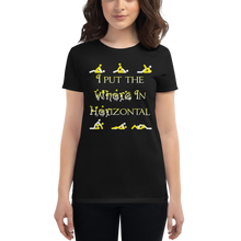 Load image into Gallery viewer, Horizontal Life - Female Dark Shirt Design