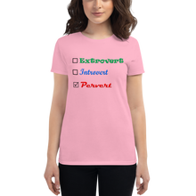 Load image into Gallery viewer, Personality Type - Female Light Shirt Design