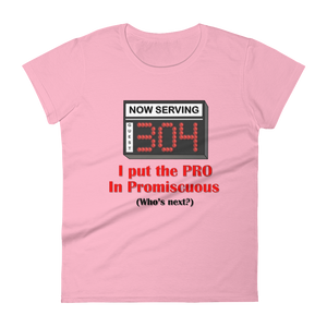 Pro in Promiscuous - Female Light Shirt Design