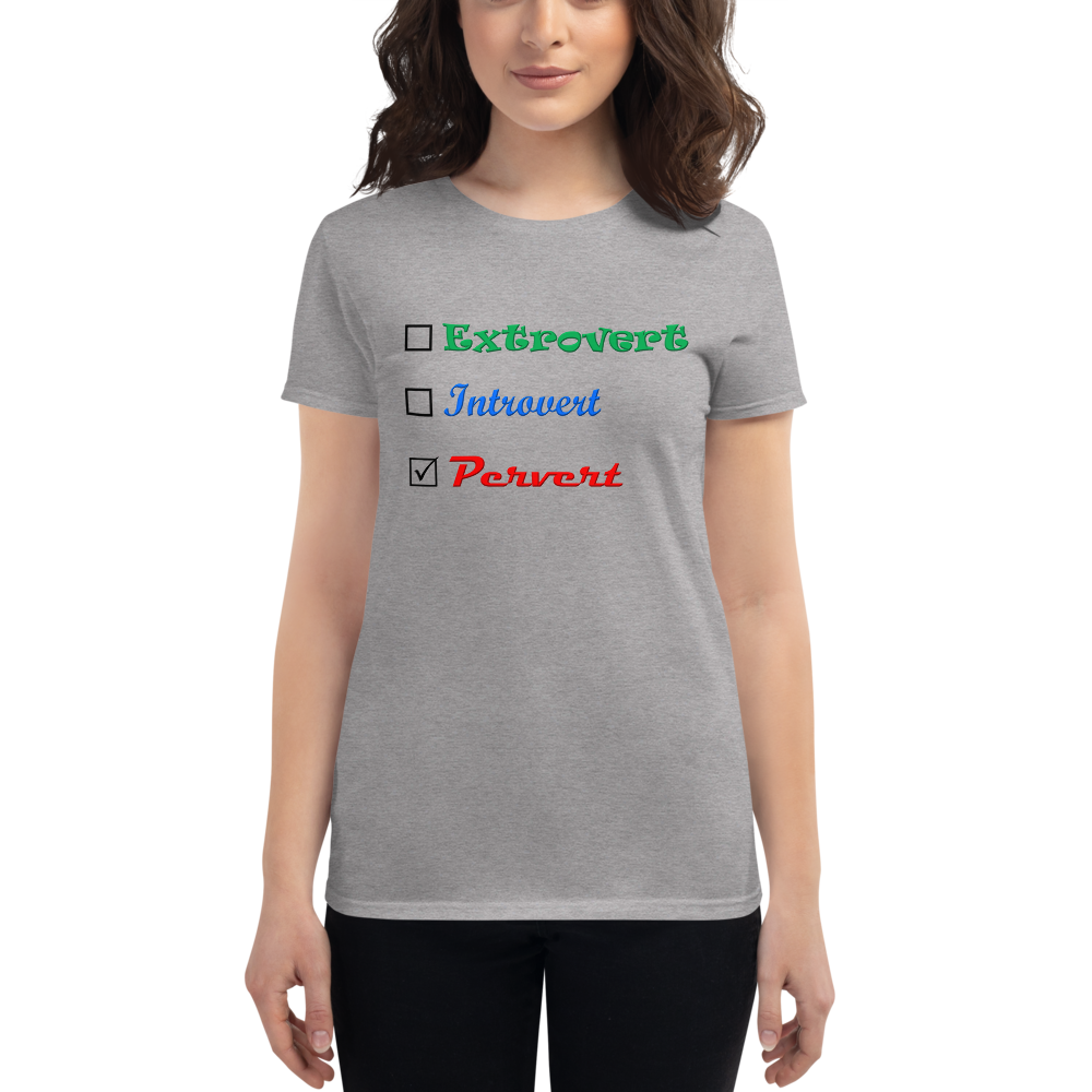 Personality Type - Female Light Shirt Design