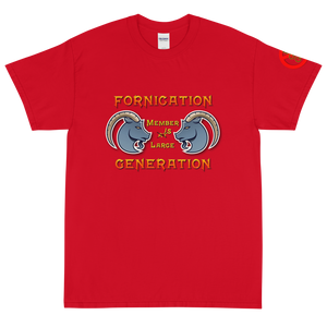 Fornication Generation - Dark Shirt Design