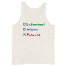 Load image into Gallery viewer, Personality Type - All Gender Light Tank Top
