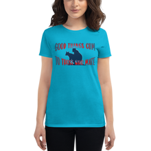 Load image into Gallery viewer, Good Things - Female Light Shirt Design