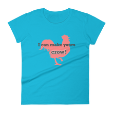 Load image into Gallery viewer, Cock Crow - Female Light Shirt Design