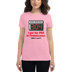 Pro in Promiscuous - Female Light Shirt Design