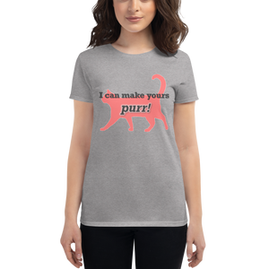 Make It Purr - Female Light Shirt Design