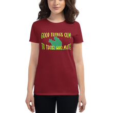 Load image into Gallery viewer, Good Things - Female Dark Shirt Design