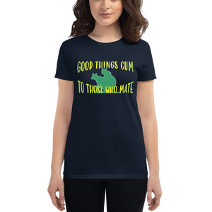 Good Things - Female Dark Shirt Design