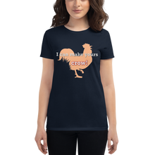 Load image into Gallery viewer, Cock Crow - Female Dark Shirt Design
