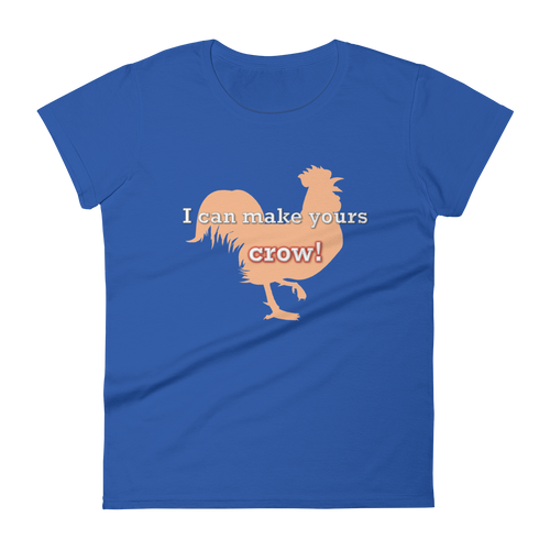 Cock Crow - Female Dark Shirt Design