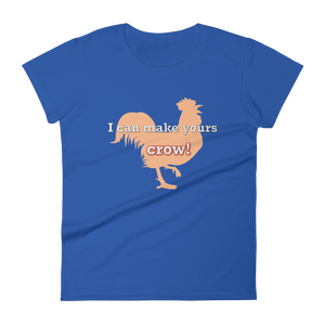 Cock Crow - Female Dark Shirt Design