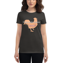 Load image into Gallery viewer, Cock Crow - Female Dark Shirt Design