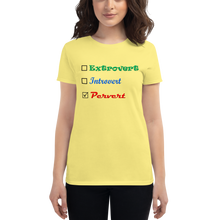 Load image into Gallery viewer, Personality Type - Female Light Shirt Design
